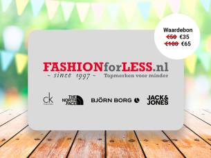 Waardebon te besteden bij Fashion for Less