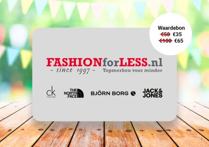 Waardebon te besteden bij Fashion for Less