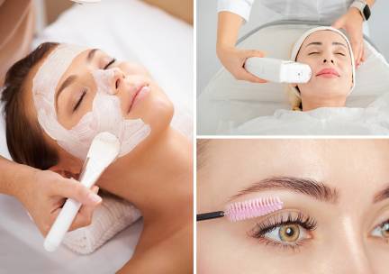 RF-behandeling(en) (50 min), gezichtsbehandeling (60 min) of wimperlift evt. inclusief verven