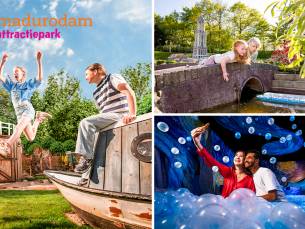 Entree voor Madurodam + evt. â¬5 horeca- of shoptegoed