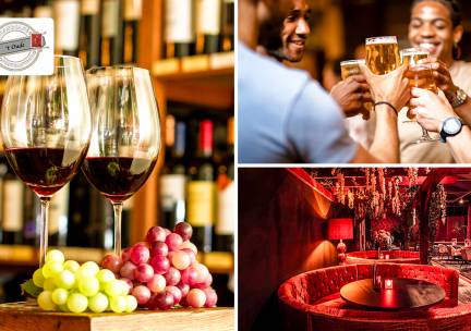 High wine of high beer + borrelplank bij GrandcafÃ© Het Oude Postkantoor