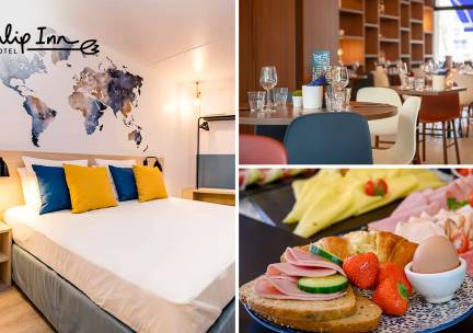 Overnachting voor 2 + ontbijt + welkomsthapje bij Tulip Inn Antwerpen