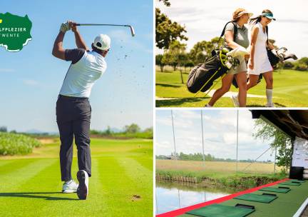 9 of 18 holes Pitch&Putt in Twente + evt. bitterballen