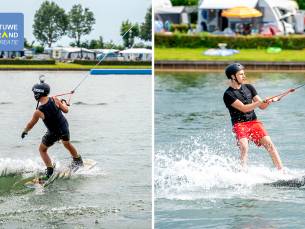 WaterskiÃ«n of wakeboarden (2 uur) voor 1 of 2 personen bij BetuweStrand Recreatie