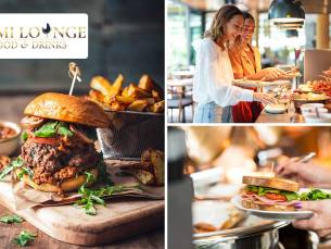 Taco, burger of wrap + drankje