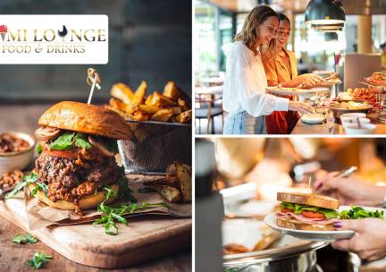 Taco, burger of wrap + drankje