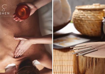 Ontspanningsmassage of acupunctuurbehandeling + cupping, Gua Sha of massage