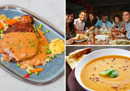 3-gangendiner à la carte bij Spoor 7