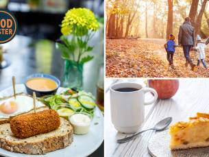 Wandelarrangement incl. warme drank + gebak + 12-uurtje + drankje naar keuze