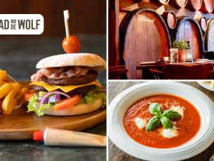 Hoofdgerecht of 2-gangen keuzediner bij CafÃ© Aad de Wolf