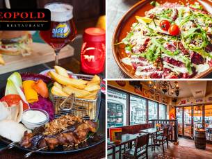 2- of 3-gangen keuzediner bij CafÃ© Restaurant Leopold