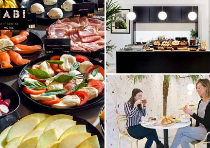 Ontbijtbuffet bij Mabi City Centre