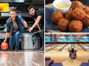 1 of 1,5 uur bowlen + bitterballen (2-6 personen) bij Sportcentrum Leek