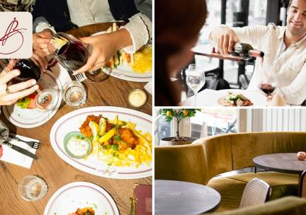 3-gangen keuzediner Ã³f 3-gangendiner Ã  la carte bij Bellevue Bar Bistro