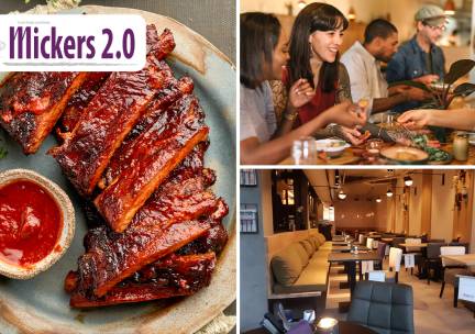 Shared 3-gangendiner bij Mickers 2.0