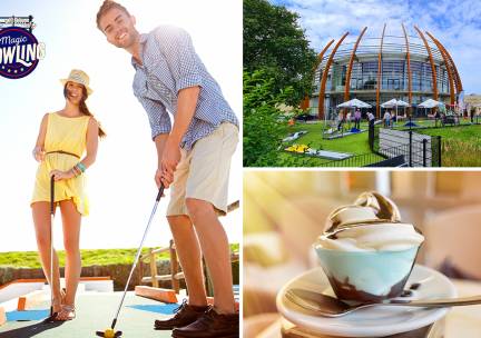 Minigolf (18 holes) + sundae ijsje
