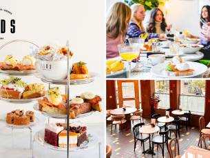 High tea, shared brunch of ontbijt bij Teds