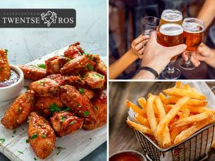 All-You-Can-Eat kippenvleugels bij Het Twentse Ros