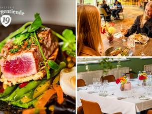 3-gangendiner Ã  la carte bij Brasserie de Negentiende