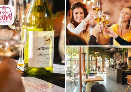 Wijnproeverij + hapjes bij SAMEN eten en drinken