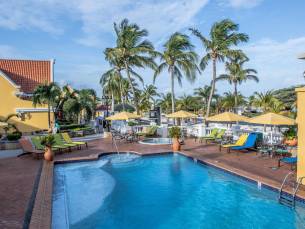 8 daagse vliegvakantie naar Amsterdam Manor Beach Resort in eagle beach, aruba