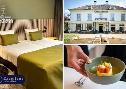 1 of 2 overnachtingen voor 2 + 6- of 5- en 4-gangendiner + ontbijt