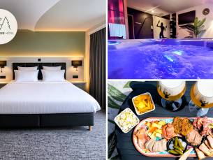 1, 2 of 3 overnachting(en) voor 2 + ontbijt + wellness + meer bij HÃ´tel L'Amandier