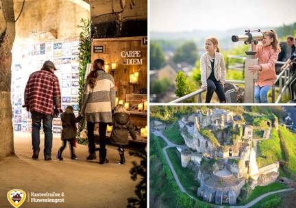 Entree Kasteelruïne + Kerstmarkt Fluweelengrot