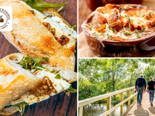 2-gangen keuzelunch of wandelarrangement bij Bakkerij De Broodtrommel