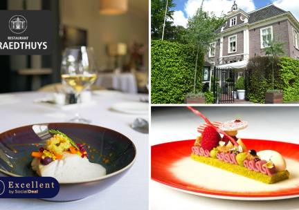 4-gangenlunch bij Michelinster-restaurant 't Raedthuys