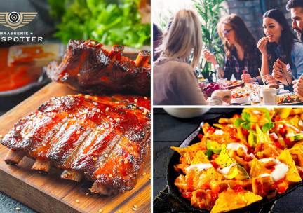 3-gangendiner Ã  la carte bij Brasserie de Spotter