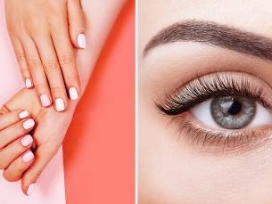 Nagelbehandeling naar keuze of wimperlift