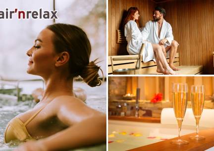 PrivÃ©wellness voor 2 personen (3 uur) + fles bubbels