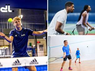 Padel, pickleball, tennis of squash (60 of 90 min)