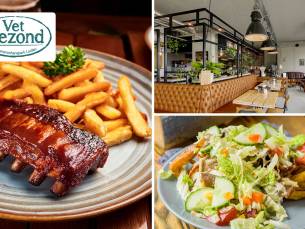 3-gangen keuzediner of Indonesische 3-gangen rijsttafel bij Vet Gezond