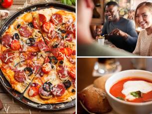 Italiaans 4-gangen keuzediner bij Pizzeria Trattoria Il Porto
