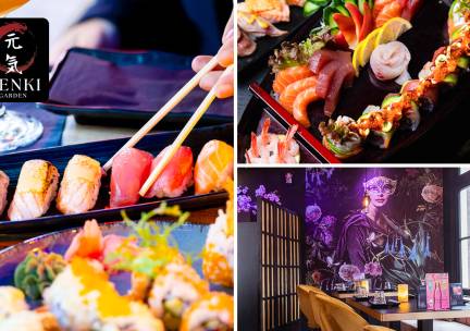 All-You-Can-Eat sushilunch (2,5 uur) bij Genki