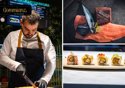 Sushibox naar keuze (20, 30 of 40 stuks) voor afhaal of dine-in bij Gommianz Culinair