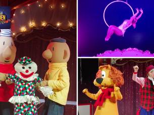 Entree voor het Kidshelden Circus in Dordrecht