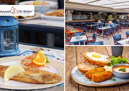 12-uurtje of lunchgerecht naar keuze bij Restaurant de Botter
