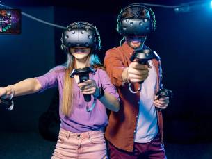 VR-escape room (60 min) + evt. bittergarnituur