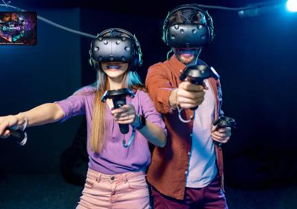 VR-escape room (60 min) + evt. bittergarnituur