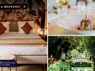 Overnachting voor 2 + ontbijt + 5-gangendiner