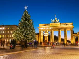 Kerst in het centrum van Berlijn