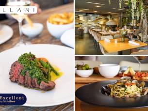 2-, 3 of 5-gangenlunch of -diner van de chef bij Villani in Den Haag