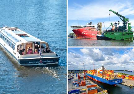 Havenrondvaart door Amsterdam (2,5 uur)
