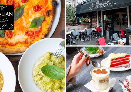 2-gangenlunch of 3-gangendiner Ã  la carte bij Very Italian Pizza in hartje Den Haag