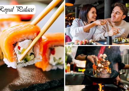 All-You-Can-Eat & Drink (2,5 uur) bij Wereldrestaurant Royal Palace