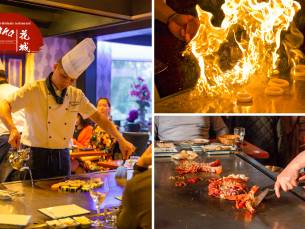 4- of 10-gangen teppanyaki-diner bij Oriëntaals Restaurant Juliana