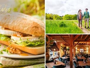 Wandel- of fietsarrangement incl. lunchplank of 3-gangendiner bij Bides: Food & Drinks